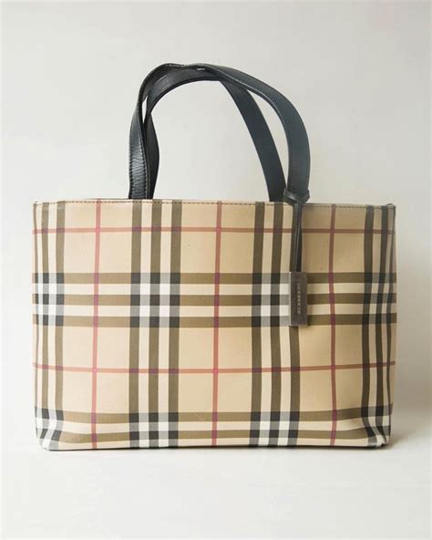 vintage burberry tote bag.